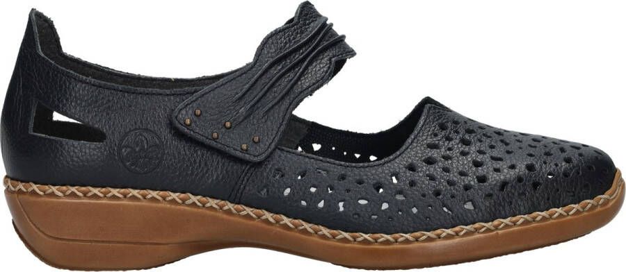Rieker Bandschoen 41399-14 Blauw