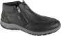 Rieker Winterlaarzen enkellaars comfort schoen met twee praktische ritssluitingen - Thumbnail 1