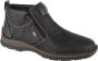 Rieker Booties 05398-00 Mannen Zwart Laarsjes Laarzen - Thumbnail 1