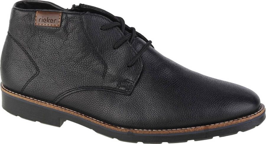 Rieker Booties 15311 00 Mannen Zwart Laarsjes Laarzen