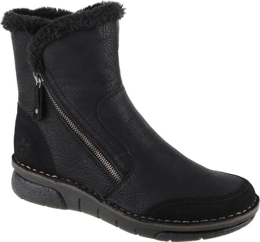 Rieker Booties 73371 00 Vrouwen Zwart Laarzen