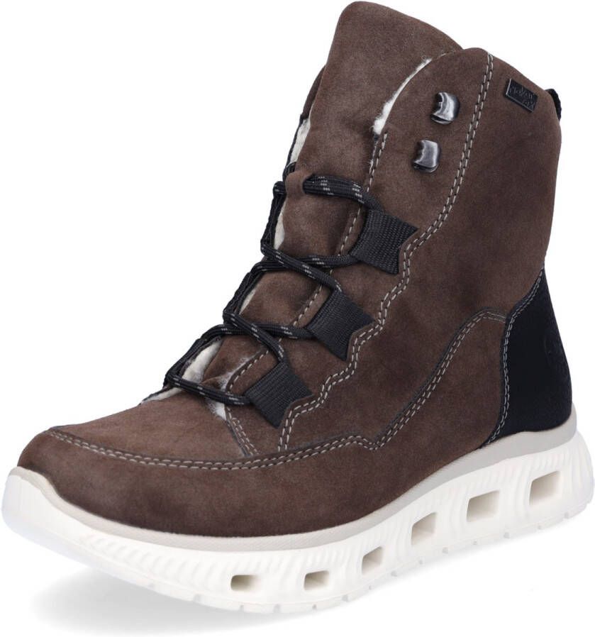 Rieker Winterlaarzen veterschoenen outdoorlaarzen met waterafstotende tex-membraan