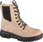 Rieker Booties X3414-60 Vrouwen Beige Laarzen - Thumbnail 1