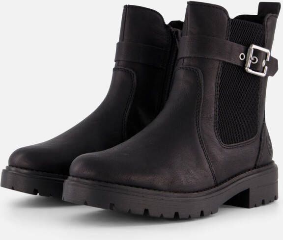 Rieker Chelsea boots zwart Synthetisch Dames