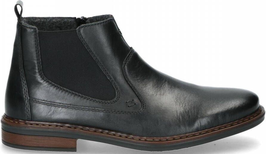 Rieker Clarino Chelsea boots zwart