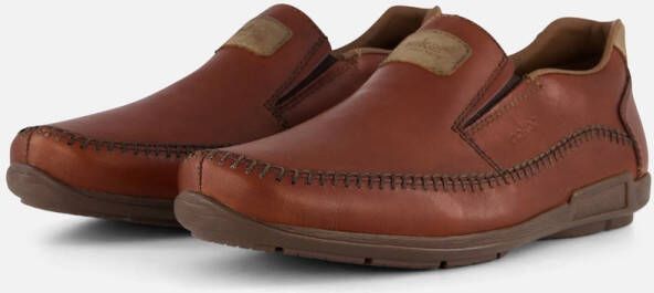 Rieker Clarino Morelia Instappers cognac Leer