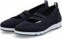 Rieker Ballerina's met riempje instapschoen lage schoen slip-on sneaker met elastiek - Thumbnail 1