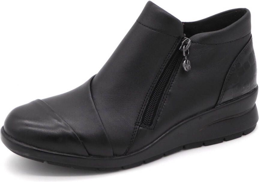 Rieker Dames Enkellaarsje L4859-00 Zwart