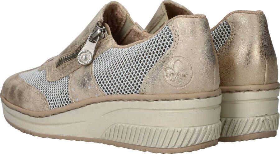 Rieker Instappers beige Synthetisch