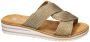 Rieker -Dames goud slippers & muiltjes - Thumbnail 5