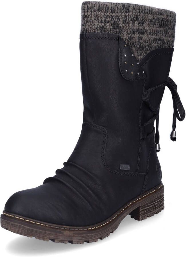 Rieker Winterlaarzen profielzool warmvoering met -tex