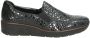 Rieker Elegante Grijze Gesloten Loafers Damesschoenen Black Dames - Thumbnail 1