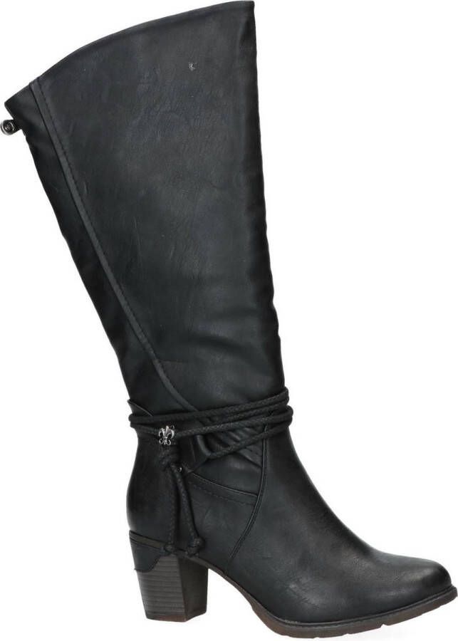 Rieker Laarzen lange laarzen met decoratieve banden xl-schacht