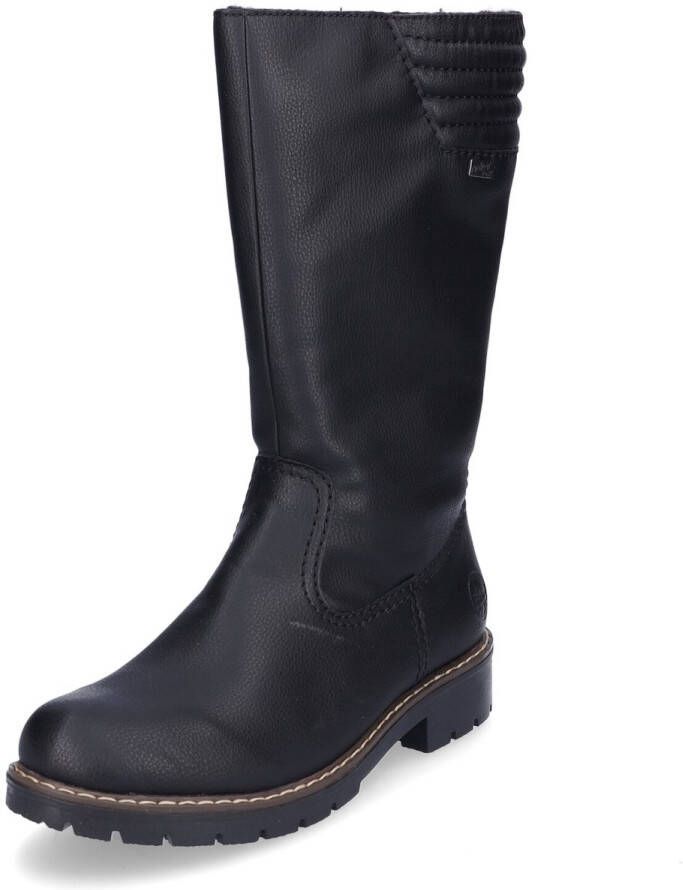 Rieker Winterlaarzen winterboots blokhak waterafstotende tex-membraan