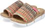 Rieker Slippers sleehak zomerschoen slippers in zomerlook - Thumbnail 12