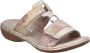 Rieker Metallic Gouden Print Slipper Multicolor - Thumbnail 1