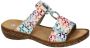 Rieker -Dames multicolor slippers & muiltjes - Thumbnail 1