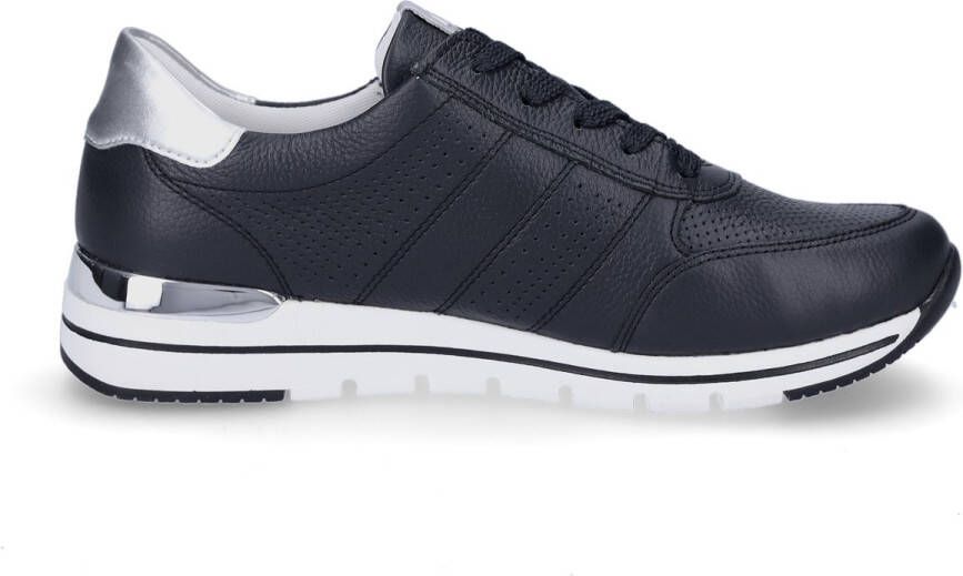 Remonte Sneakers met sleehak met gepolsterde voetbed vrijetijdsschoen lage schoen veterschoen