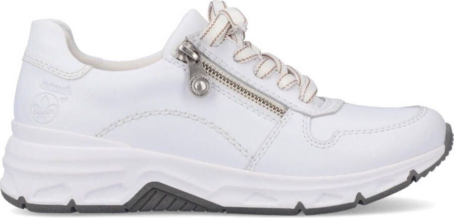 Rieker Sneakers met zijrits vrijetijdsschoen lage schoen veterschoen - Foto 2