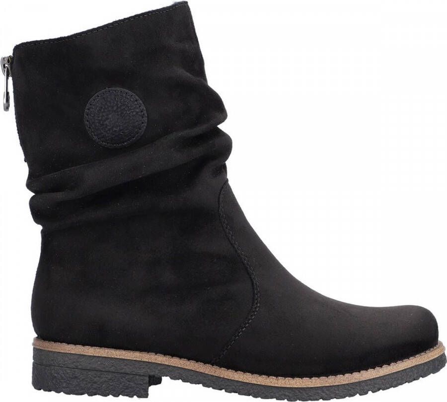 Rieker Enkellaarsjes zwart Synthetisch 182235 Dames - Foto 3