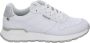 Rieker Witte Stoffen Sneakers Modieuze Schoenen voor Vrouwen White Dames - Thumbnail 1