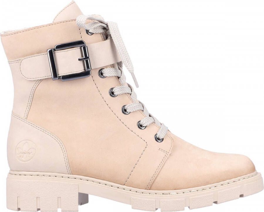 Rieker Veterschoenen Hoog Veterschoenen Hoog beige