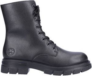 Rieker black casual closed booties Zwart Dames