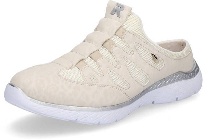 Rieker dames slip-on schoen beige