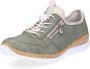 Rieker Slip-on sneakers Veterschoen lage schoen slipper met lichte zool - Thumbnail 1