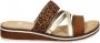 Rieker dames slipper Cognac - Thumbnail 1