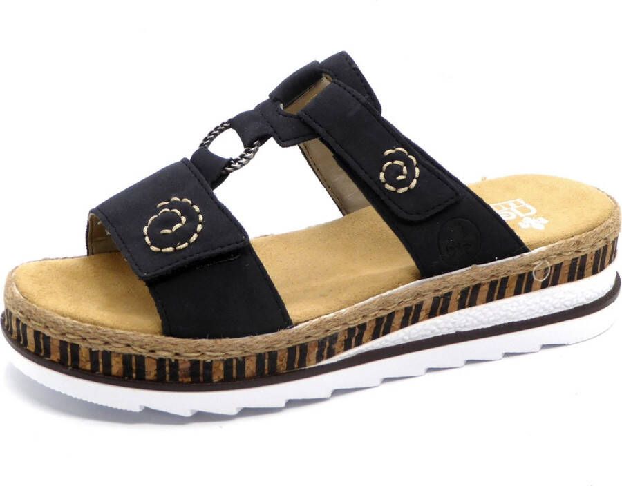 Rieker Dames Slipper V79N2-14 Blauw