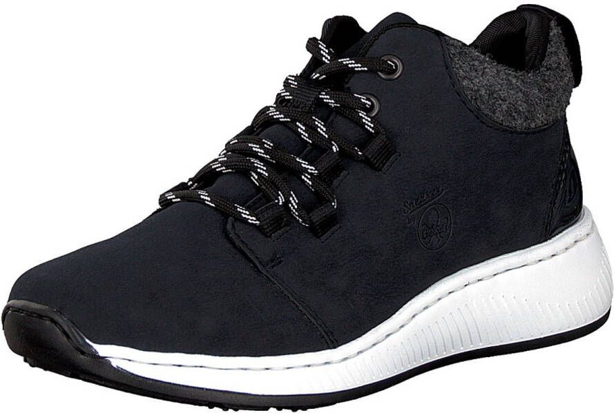 Rieker dames sneaker blauw