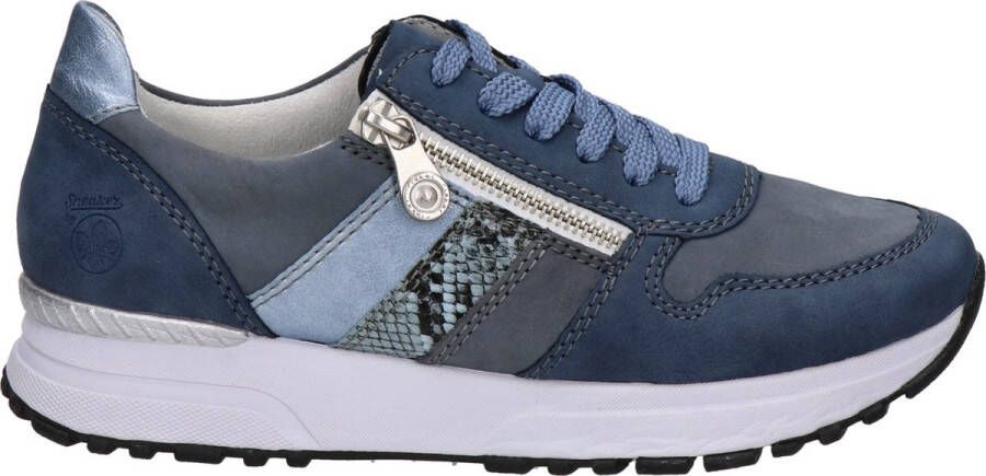 Rieker dames sneaker Blauw