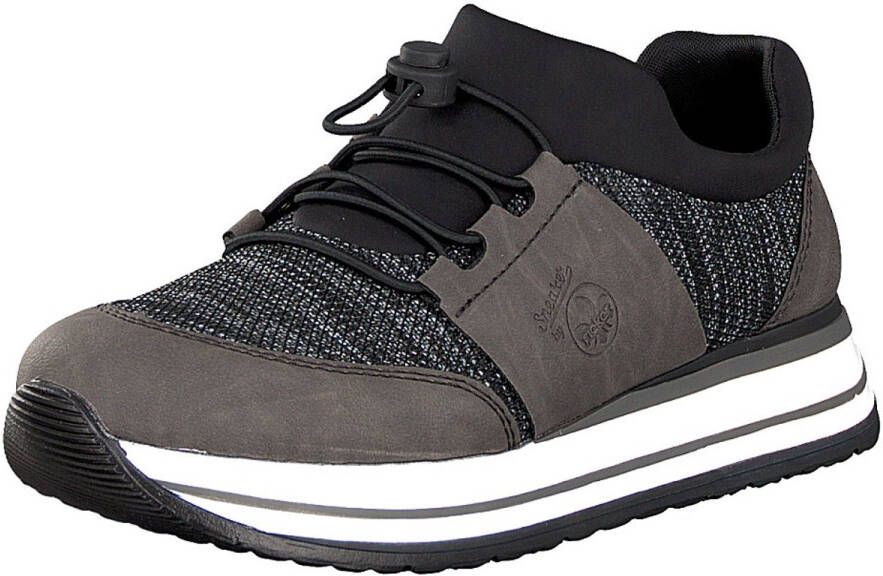 Rieker dames sneaker grijs