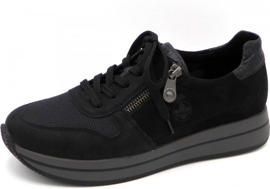 Rieker Sportieve lage sneakers Black Dames