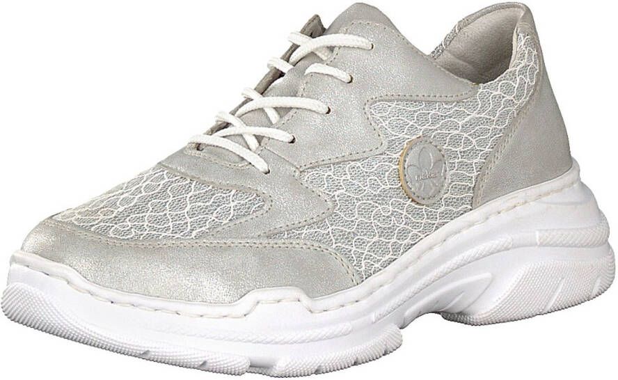 Rieker dames sneaker zilver