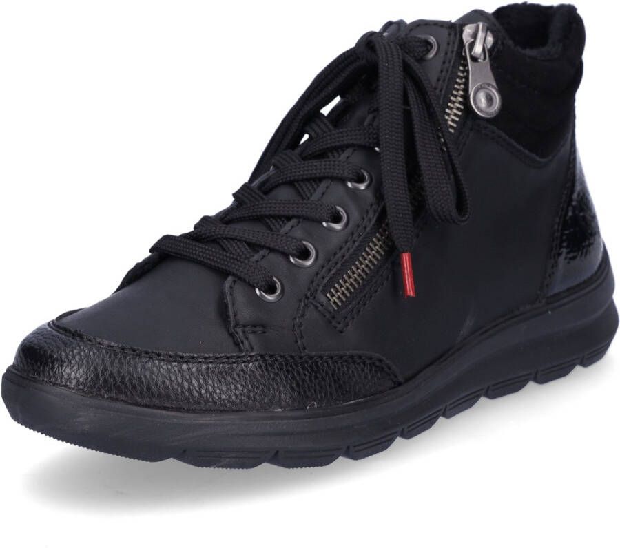 Rieker dames sneaker zwart