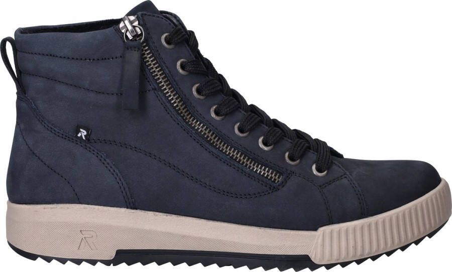 OTTO RIEKER Sport Hoge veterschoenen ankle boot high top sneaker leisure boots with zipper