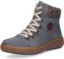 Rieker Winterlaarzen winterenkellaars veterschoenen outdoorlaarzen met warmvoering - Thumbnail 1