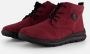 Rieker gevoerde nubuck veterboots bordeauxrood - Thumbnail 2