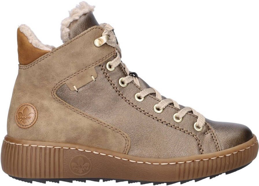 Rieker dames veterboot Brons