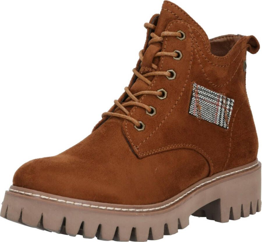 Rieker dames veterboot bruin