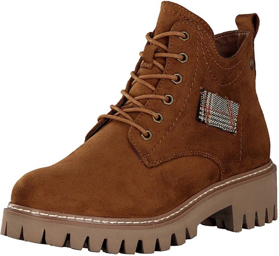 Rieker dames veterboot bruin
