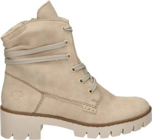 Rieker Hoge veterschoenen met vetersluiting om de schacht