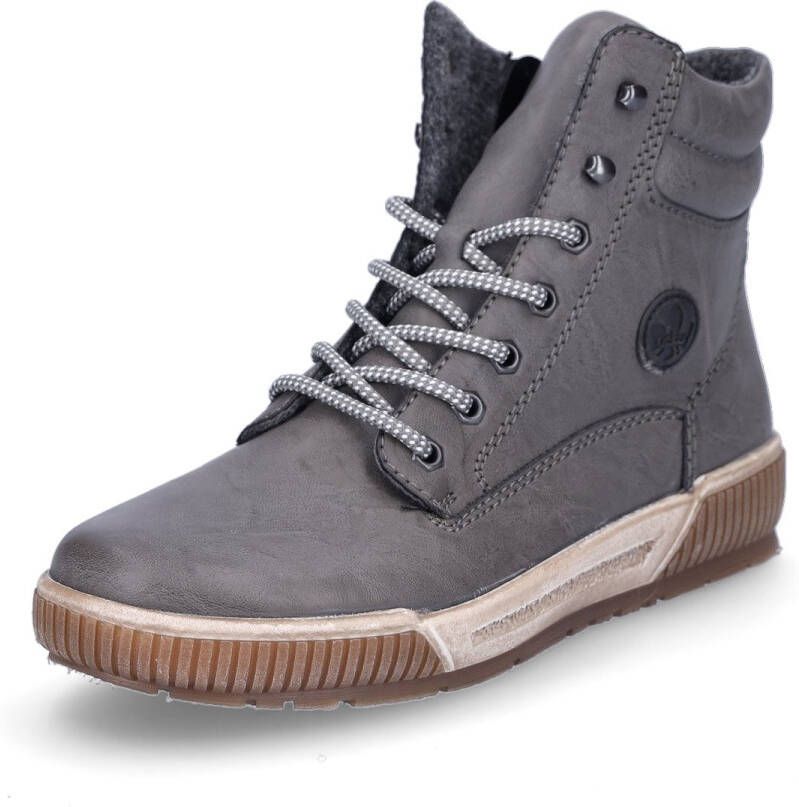 Rieker Hoge veterschoenen met een uitneembare binnenzool