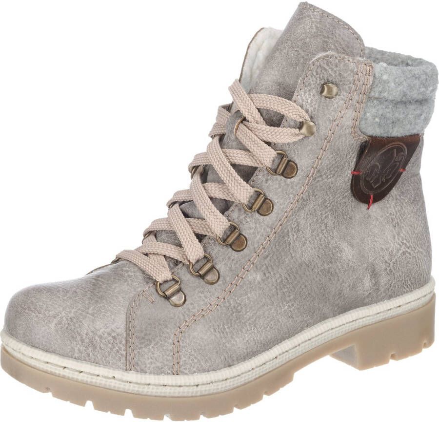 Rieker Winterlaarzen in klassieke bergbeklimmer-look