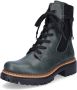 Rieker Winterlaarsjes veterschoenen enkellaars hakken chelseaboots met binnenrits - Thumbnail 1