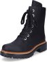 Rieker dames bikerboots enkellaars 72612-00 zwart - Thumbnail 1