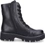 Rieker Veterlaarsjes veterschoenen plateau met extra binnenrits - Thumbnail 1