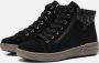 Rieker Veterboot X0709-00 Zwart Nubuck Warm Gevoerd - Thumbnail 1